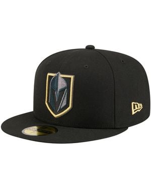 KTZ Vegas Golden Knights Color Pop 59fifty Fitted Hat - Black