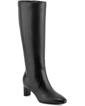 Rockport Mabel Knee High Dress Boots - Black