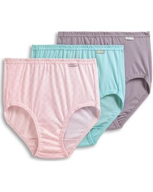 Jockey Elance Brief 3 Pack Underwear 1484 - Pink