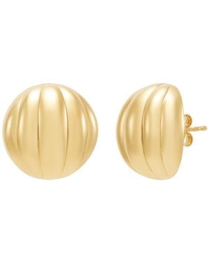 Macy's Half Ball Stud Earrings - Natural