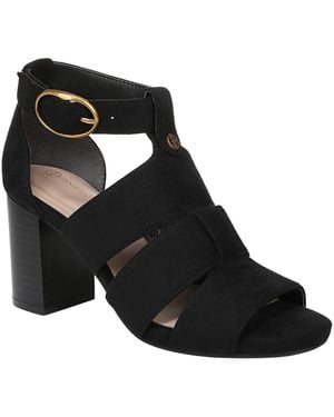 Giani Bernini Averry Block Heel Sandals - Black