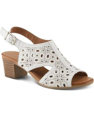 Spring Step Kovach Slingback Sandal - White