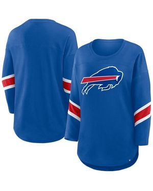 Fanatics Buffalo Bills Redzone 3/4-sleeve T-shirt - Blue