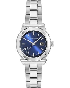 Ferragamo 1927 Stainless Steel Bracelet Watch 33mm - Blue