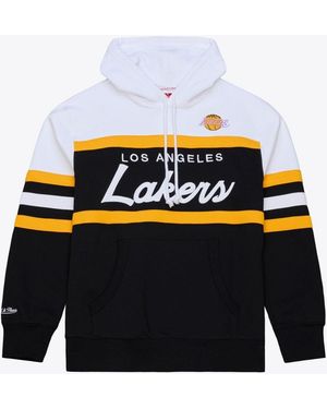 Mitchell & Ness Los Angeles Lakers Head Coach Hoodie - Black