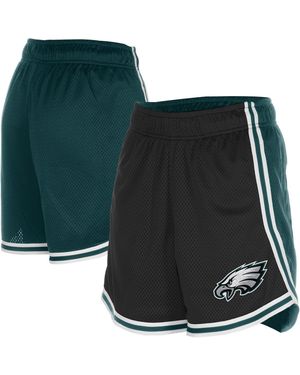 KTZ Black/midnight Green Philadelphia Eagles Sport Classics Mesh Shorts