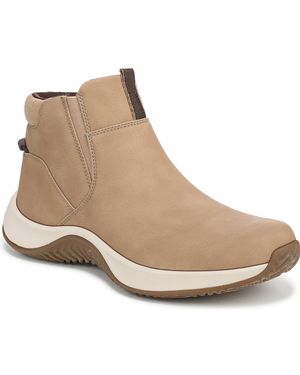 Ryka Embrace Water Repellent Ankle Sneaker Booties - Natural
