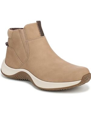 Ryka Embrace Water Repellent Ankle Sneaker Booties - Natural