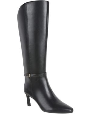 Giani Bernini Macy's Viporr Knee High Dress Boots - Black