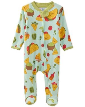 Butterblu Baby Scout Sleep And Play Bodysuit - White
