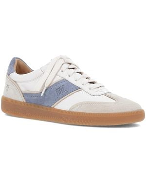 Frye Milly Low Lace-up Sneakers - White