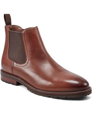 Rockport Cassius Pull-on Almond Toe Boots - Brown