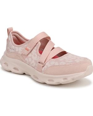 Ryka Activfoam Mary Jane Walking Sneakers - Pink