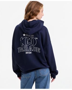 Macy's 100th Thanksgiving Day Parade Pullover Hoodie - Blue