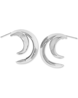 Kendra Scott Liana Double-row Open Hoop Earrings - Metallic