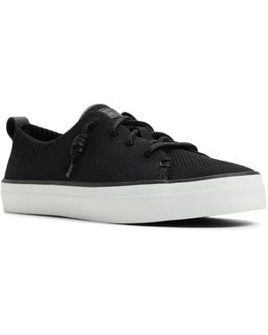 Sperry Top-Sider Crest Vibe Knit Lace-up Sneakers - Black