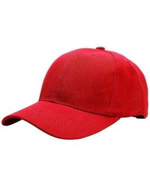 FURLING Adjustable Baseball Cap For Running Workouts And Outdoor Activities – All Seasons - Red