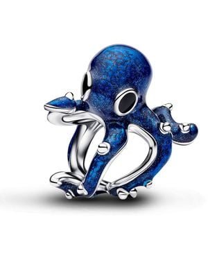 PANDORA Blue Octopus Charm