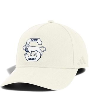 adidas Penn State Nittany Lions Screen-printed Adjustable Hat - White