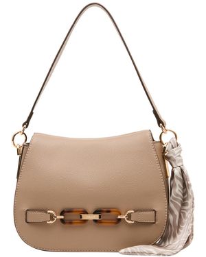 Anne Klein Small Shoulder Handbag - Brown