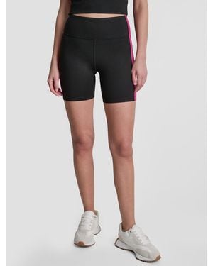 DKNY Balance Compression High-waist Bike Shorts - Black