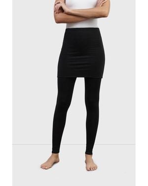 MARCELLA Burke Skirted leggings - Black