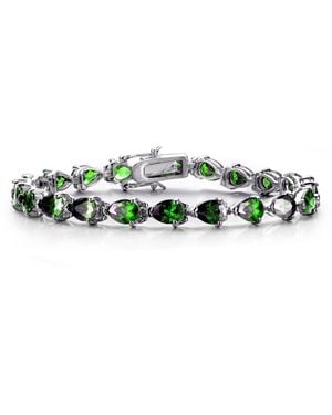 Rachel Glauber White Gold Plated - Green