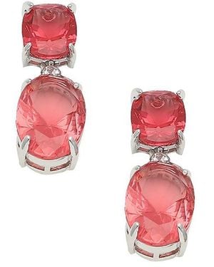 SOH Lady Drop Earrings - Red