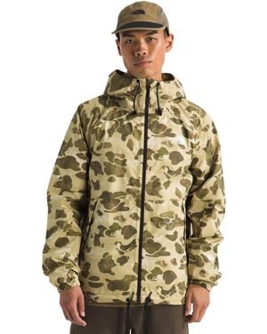 The North Face Antora Rain Hoodie Jacket - Green