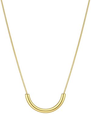 Accessory Concierge Golden Smile Necklace - Metallic