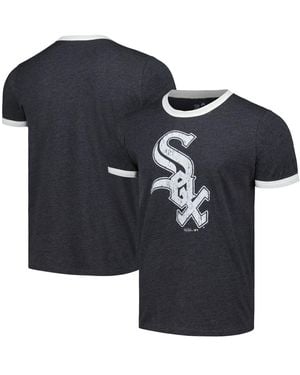 Majestic Chicago White Sox Ringer Tri-blend T-shirt - Blue