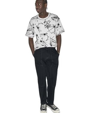 Converse Double Knee Regular-fit Harbor Pants - White