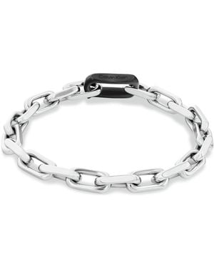 Calvin Klein Aspire Silver Tone Stainless Steel Bracelet - Metallic
