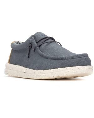 Xti Comfort Boat Shoes - Blue