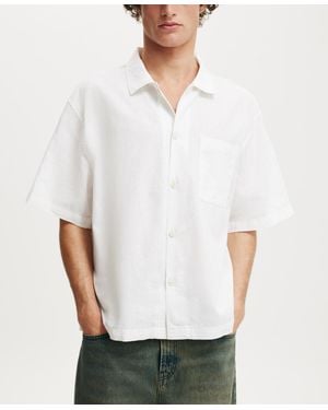 Cotton On Eli Short Sleeve Shirt - White