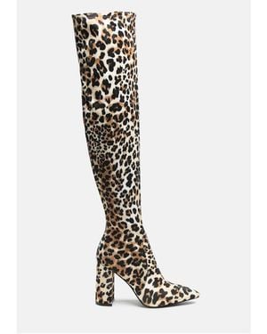 LONDON RAG Little Over-the-knee Boots - Black