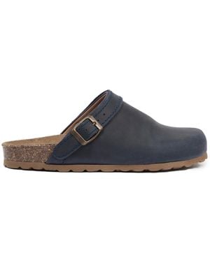 Celtic & Co. Strap Detail Clog - Blue