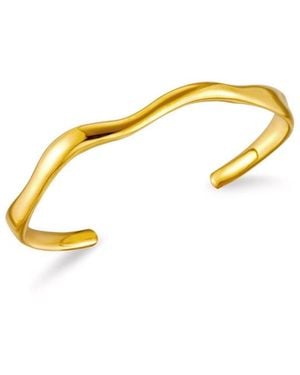 Atolea Cala Cuff Bracelet - Metallic