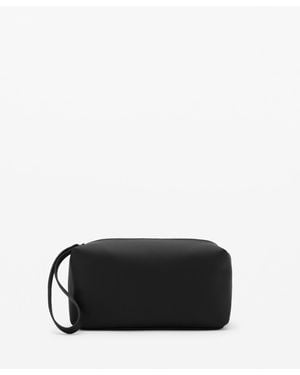 Mango Strap Cosmetic Bag - Black