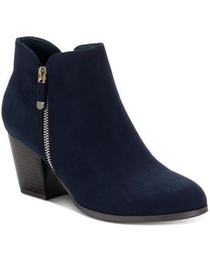 Style & Co. Masrinaa Ankle Booties - Blue
