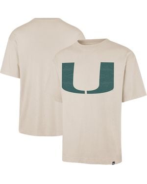'47 Miami Hurricanes Ravine Foundation T-shirt - Gray