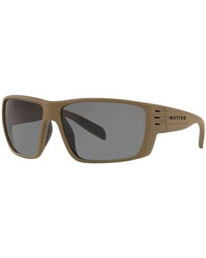 Native Eyewear Native Polarized Sunglasses - Gray