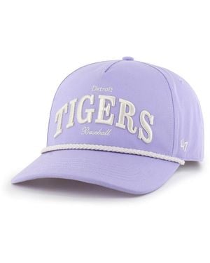 '47 Detroit Tigers Gelato Hitch Rope Adjustable Hat - Purple