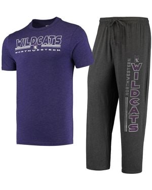 Concepts Sport Heathered Charcoal - Blue