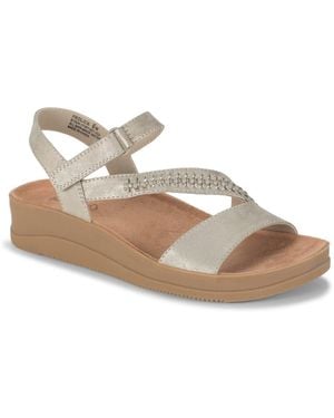 BareTraps Frolick Asymmetrical Wedge Sandals - Multicolor