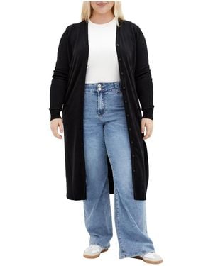City Chic Plus Size Josie Cardigan - Blue