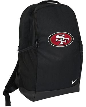Nike San Francisco 49ers Primary Logo Travel Backpack - Black