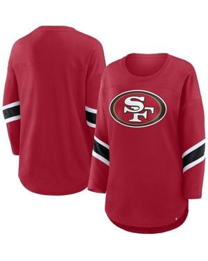 Fanatics San Francisco 49ers Redzone 3/4-sleeve T-shirt