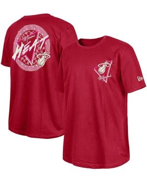 KTZ Miami Heat Glow-in-the-dark T-shirt - Red