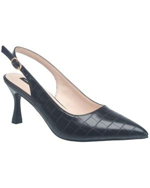 French Connection Brenna Croco Heel - Blue